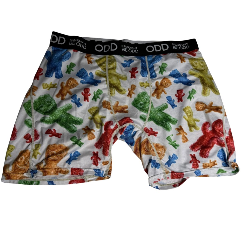 ODD Boxer Briefs Mens XL‎ Sour Patch Kids All Over Print Underwear